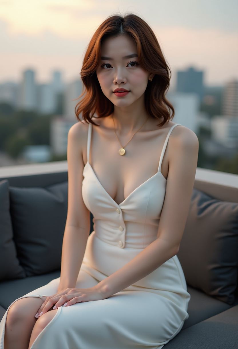 白色边界海报